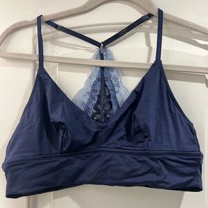 Aerie Bralette with Lace Back